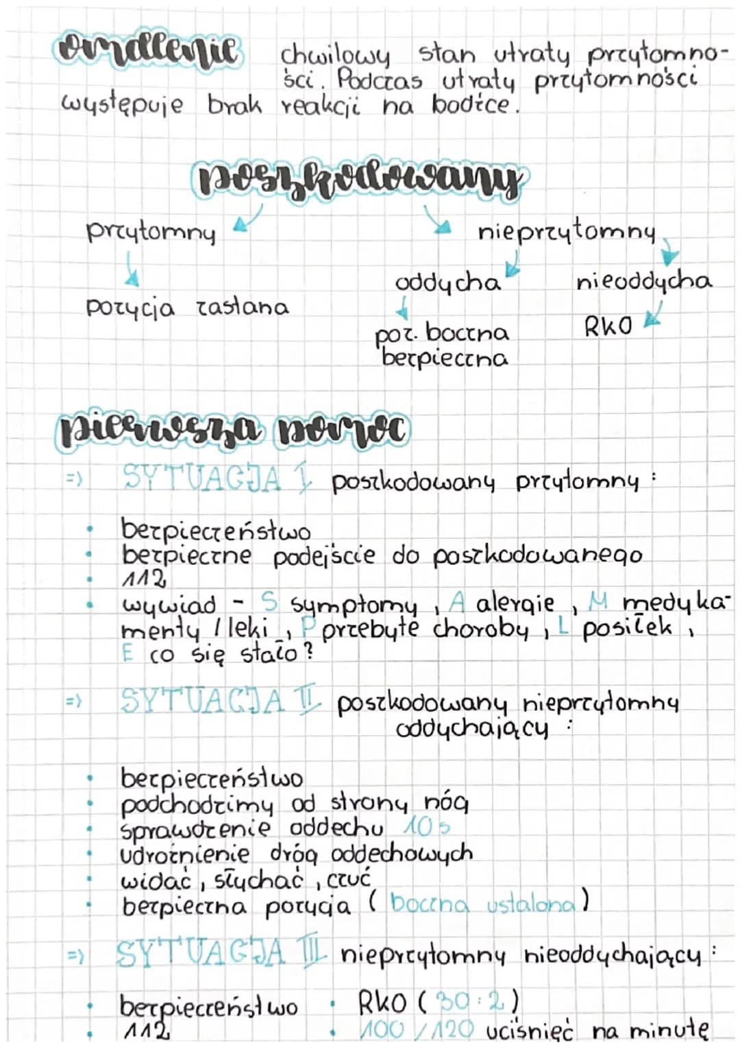 edh
pierwsza pomoc natychmiastowe
czynności podejmowa -
ne przez osoby, które znajdują się w miejscu
wypadku. Pomaga osobie, która jest posz