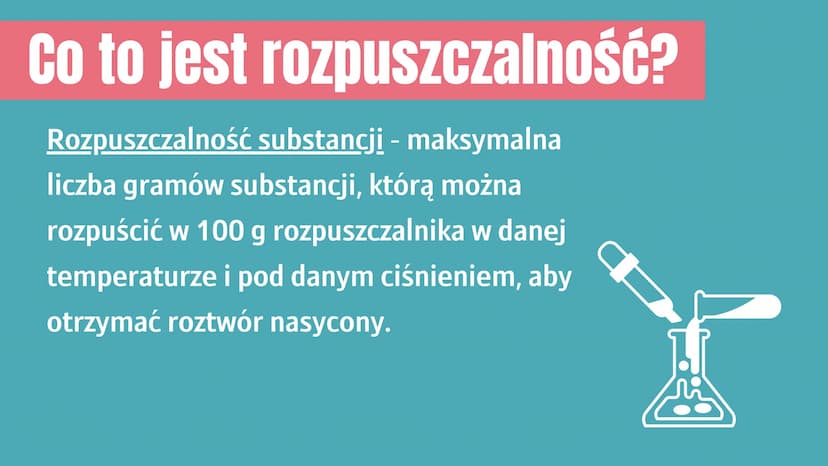 Co to jest roztwór?
rozpuszczalnik
roztwór
substancja rozpuszczana
Roztwór to mieszanina jednorodna co
najmniej dwóch składników - rozpuszcz
