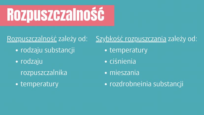 Co to jest roztwór?
rozpuszczalnik
roztwór
substancja rozpuszczana
Roztwór to mieszanina jednorodna co
najmniej dwóch składników - rozpuszcz