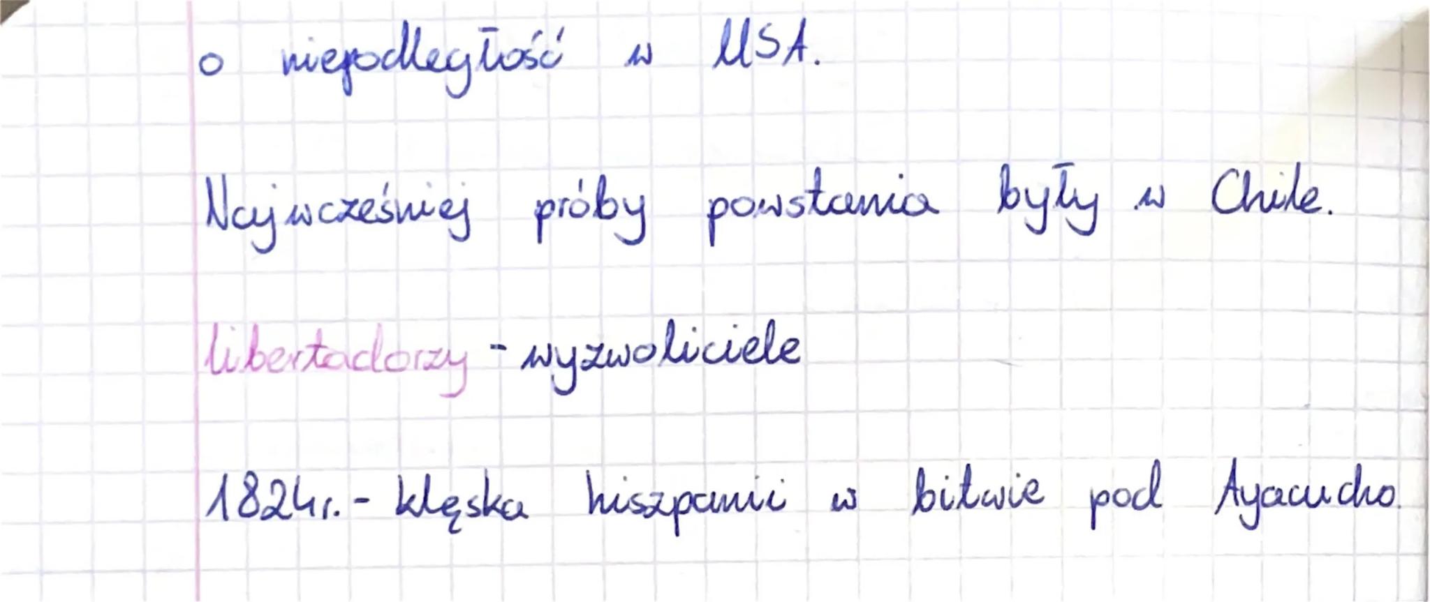 dekcja 1/7
w I połowie XIX A...
W
Temat: Ameryka
1. dibertadorzy Ameryki stacińskiej.
2. Ekspansja terytorialna USA.
Język hiszpański wywodz