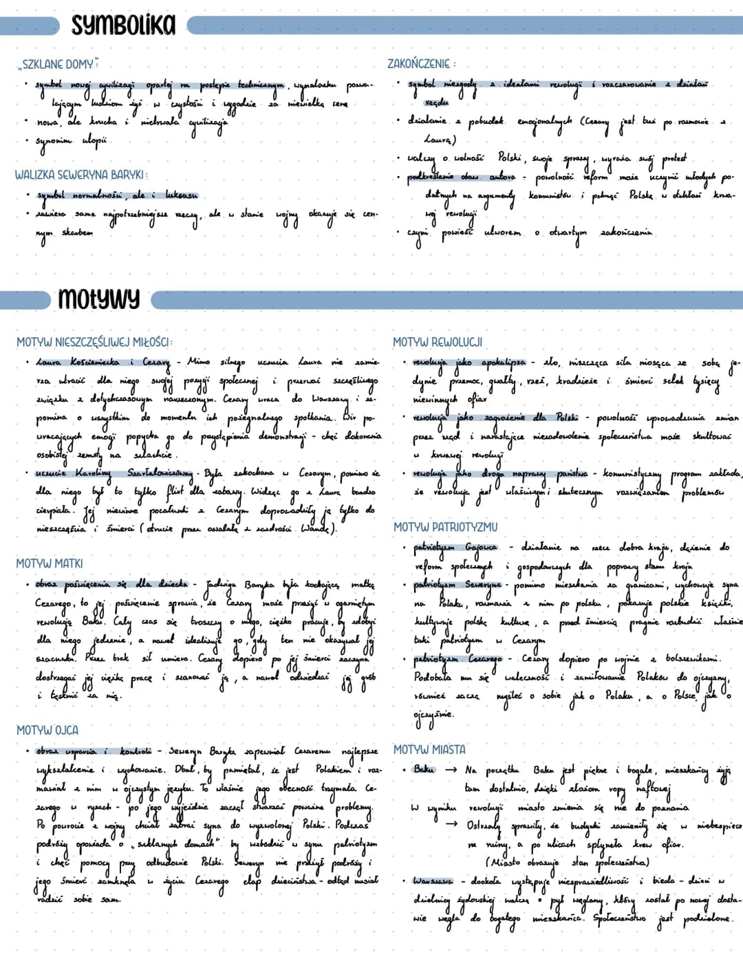 EPOKA: xx-lecie.
a
пистовунојение.
→
CZAS AKCJI
1914-1923 v.
SZKLANE DOMY 1914. - wybuch I wojny światowe
1917.v. - Wybuch rewoldgi w Rosjy
