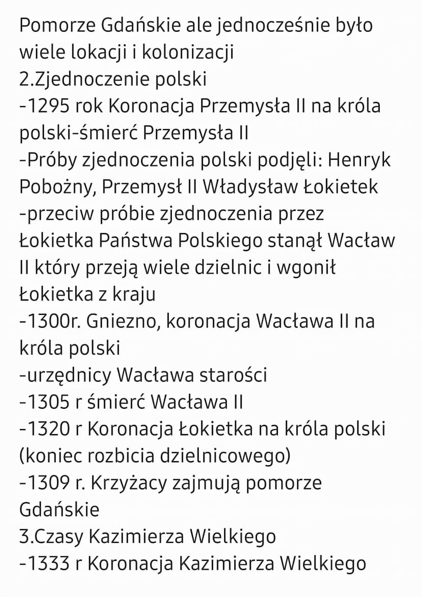 Polska w XIII-XV wieku
1.Rozbicie dzielnicowe
-Po śmierci Bolesława Krzywoustego
synowie objęli władzę nad danymi im
dzielnicami
-dzielnica 