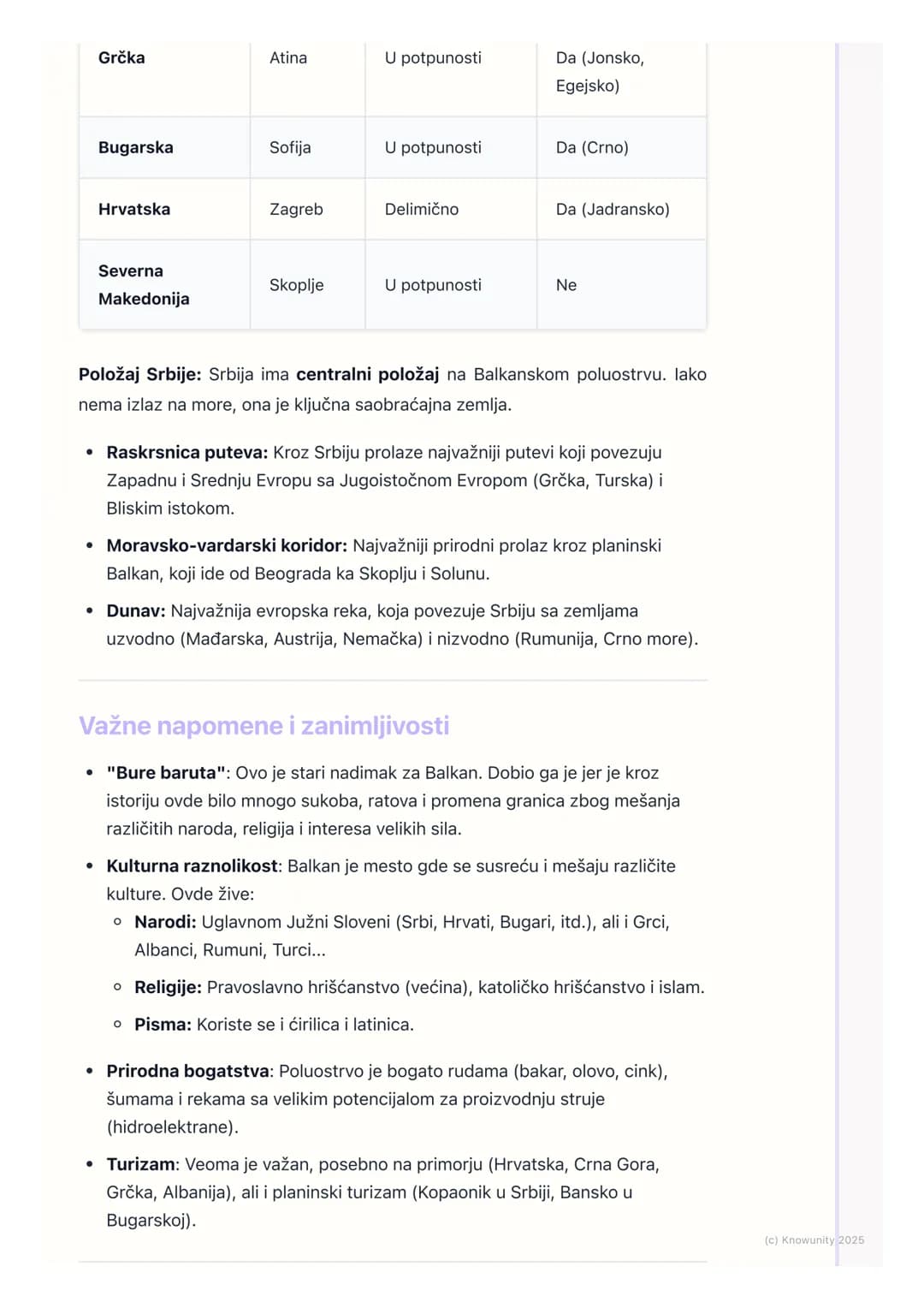 # Srbija kao deo Balkanskog
poluostrva

Uvod - Šta je Balkansko poluostrvo?

Balkansko poluostrvo je veliki deo kopna u jugoistočnoj Evropi.