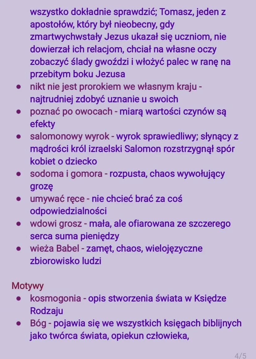 Biblia
Ramy czasowe
• Stary Testament - VI w.p.n.e - I w.n.e
• Nowy Testament - od I w.n.e
Języki biblijne
• Stary Testament (język hebrajsk
