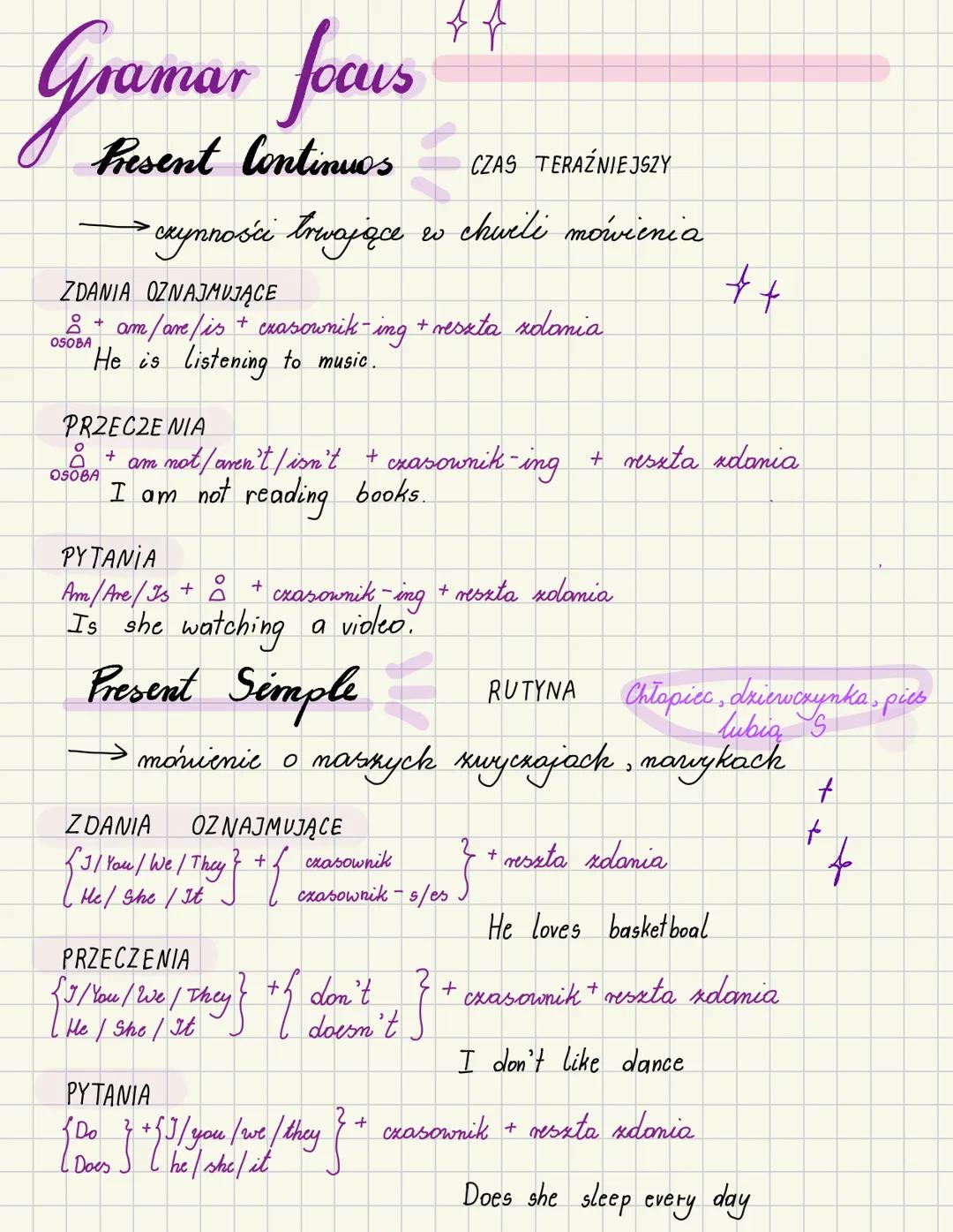 Understanding Present Continuous and Present Simple Tenses