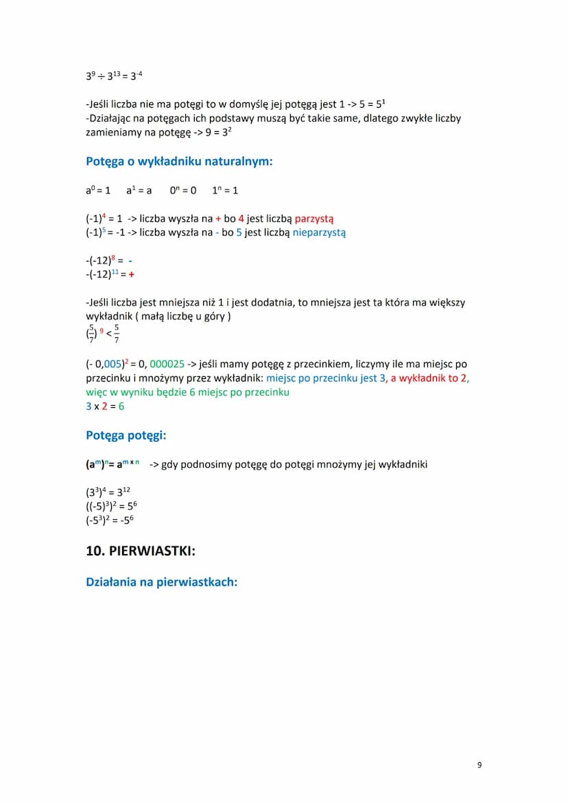 Egzamin 8 2025 - najważniejsze zagadnienia
Liczby rzeczywiste
1. DZIAŁANIA NA UŁAMKACH ZWYKŁYCH
+ dodawanie:
4 3 28 15 43
+ =
+ = = 1-
5 7 3