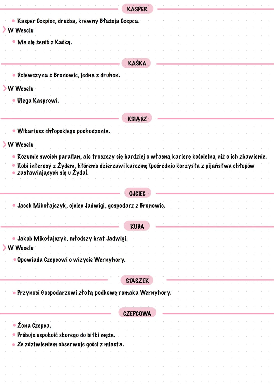 Wesele
Stanislaw Wyspiański
Geneza
Geneza Wesela wiąże się z autentycznym wydarzeniem z 20 listopada 1900 r. - ślubem Lucjana
Rydla z chłopk