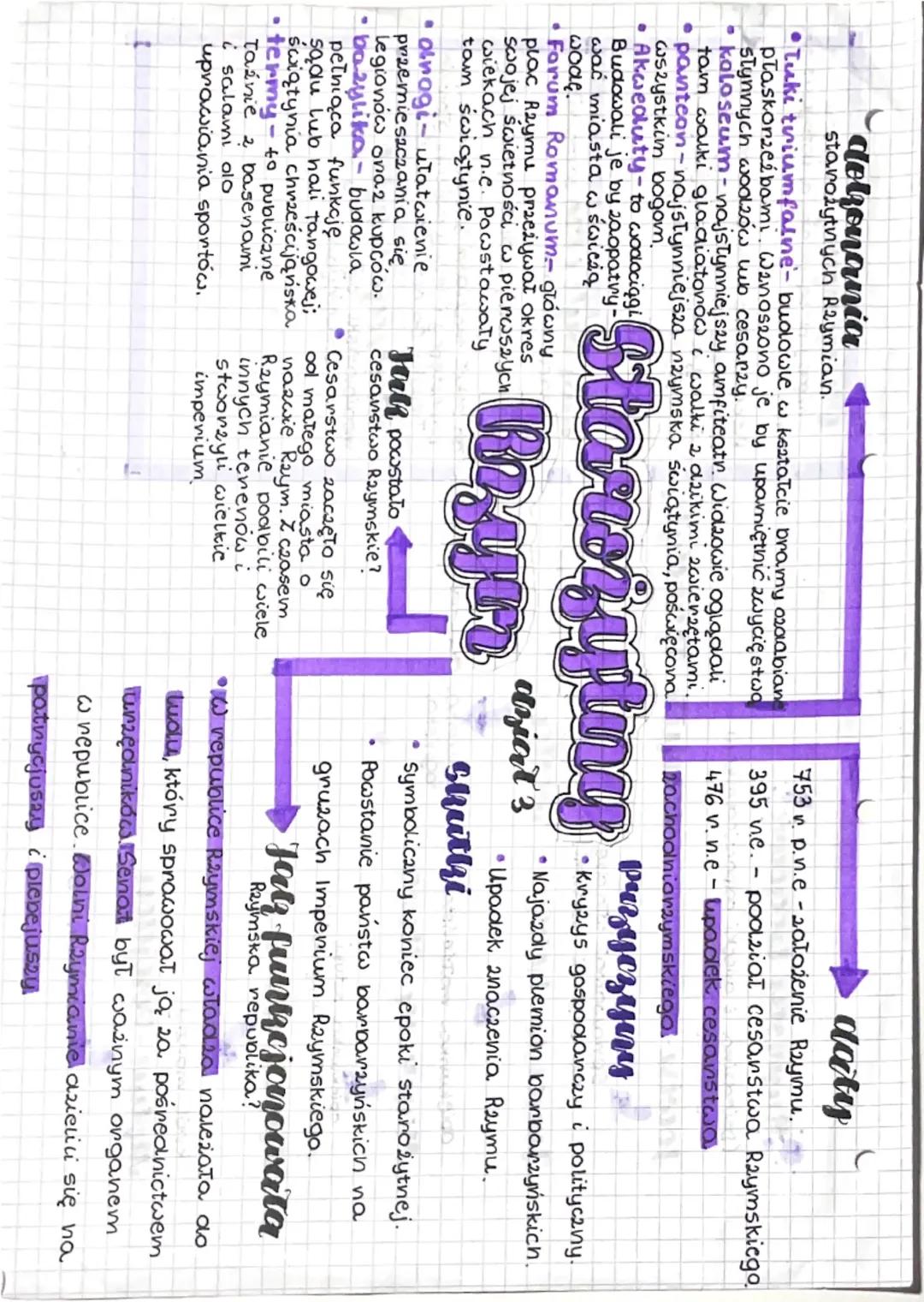 dokonania
starożytnych Rzymian.
•Tuki triumfaline- budowie w kształcie bramy ozdabiane
płaskorzeźbami. Wanoszono je by upamiętnić zwycięstwa