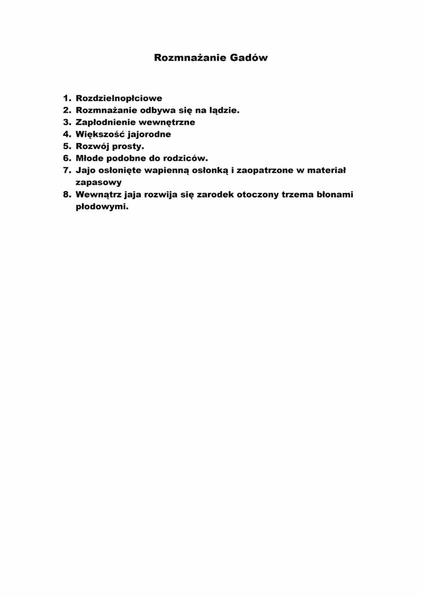 Gady
Kręgowce które opanowały ląd
Występowanie i środowisko życia gadów
Gady to kręgowce występujące głównie w środowisku
lądowym. Określa s