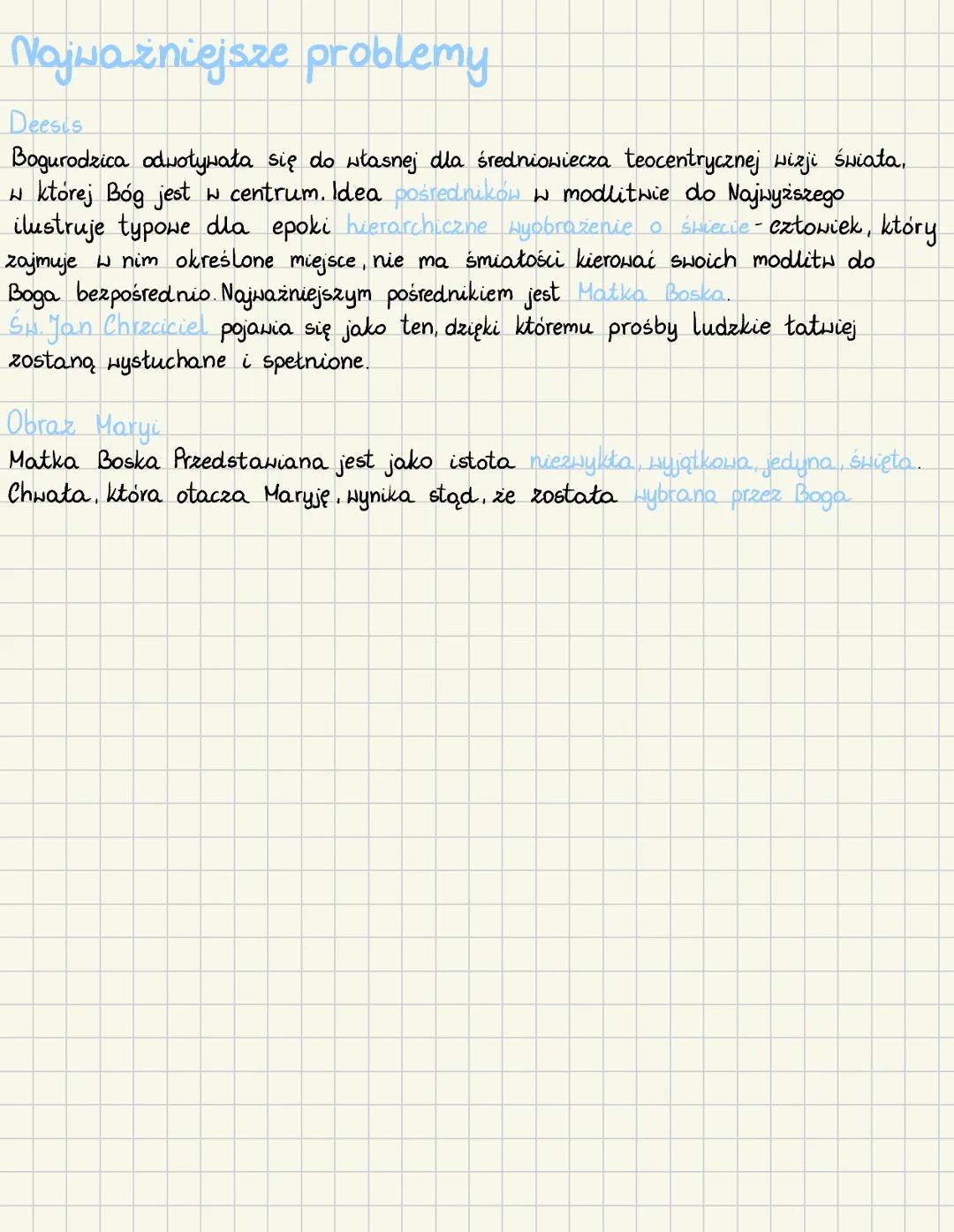 Bogurodzica
Geneza
najstarsza zachowana pieśń religijna w języku polskim pochodzi prawdopodobnie
2 XIII w.)
do XVIW traktowana jako polski h