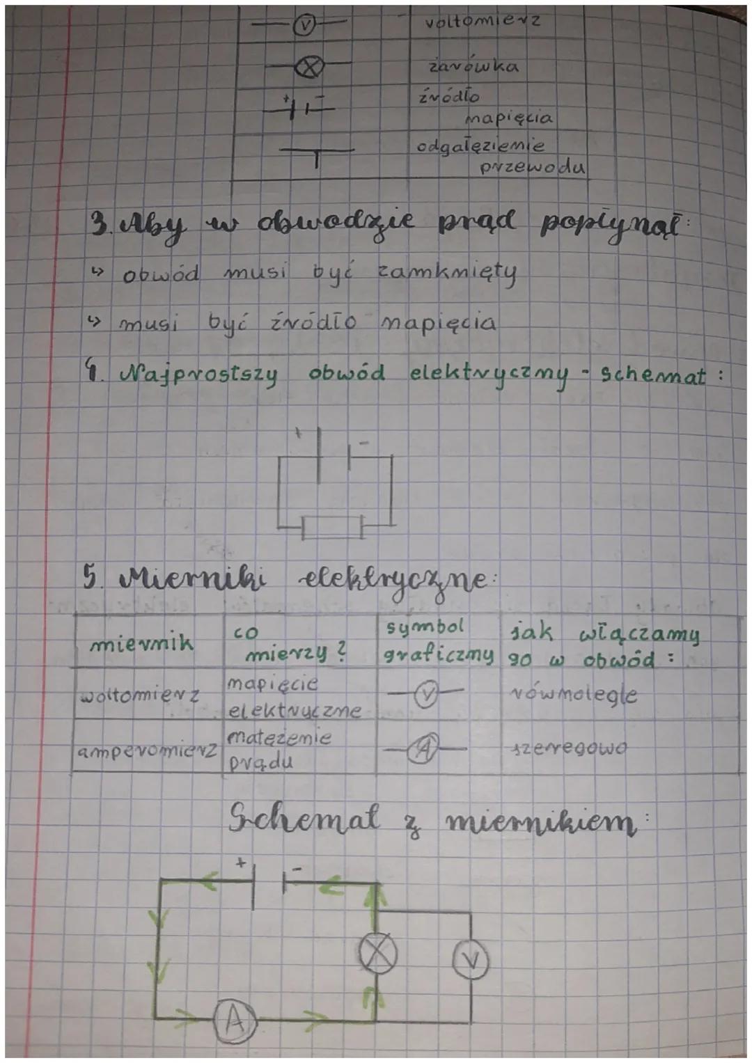 Sekcja

Temat: Obwody elektryczne

1. Obwód elektryczny - tworzy się, aby
wykorzystać energie prądu elektrycznego
jest to zespól elementów w