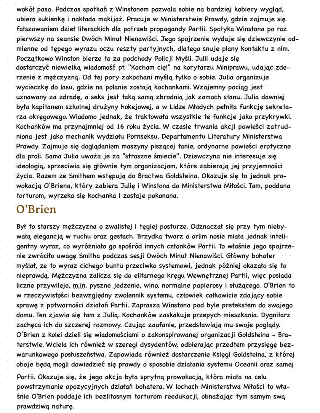 gatunek
●
powieść
antyutopia
●
Rok
1984
geneza
Utwór powstał pod wpływem przeżyć i doświadczeń, które towarzyszyły autorowi
podczas jego ucz