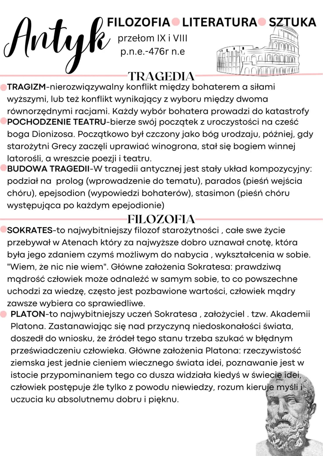 KLASYCZNY IDEAŁ PIENA W SZTUCE
Grecy określali jako piękne wszystko, co uważali za
cenne, słuszne, pożyteczne i godne podziwu. W
wypadku wyt