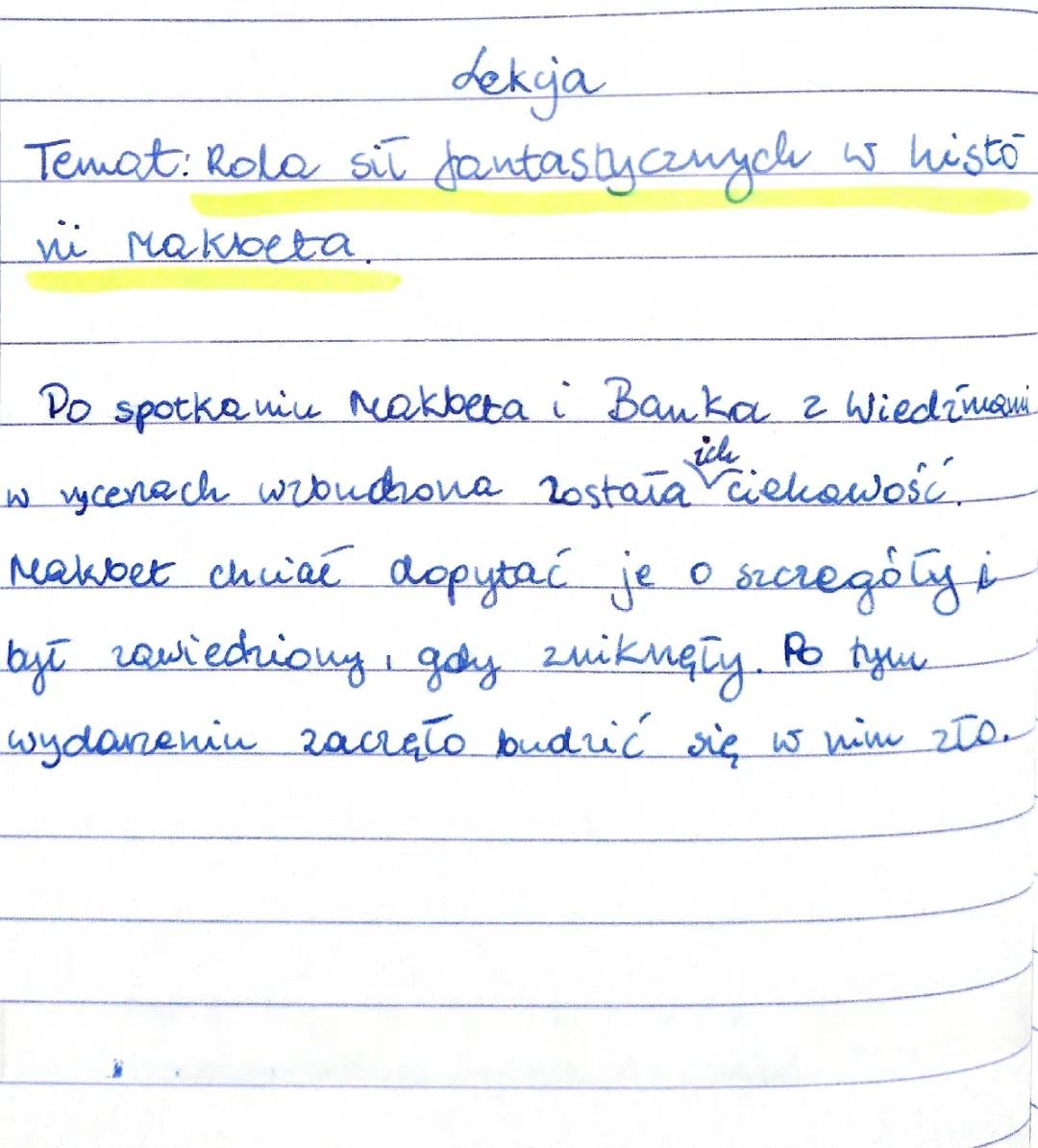 Makbet: Streszczenie, Charakterystyka Postaci i Elementy Fantastyczne