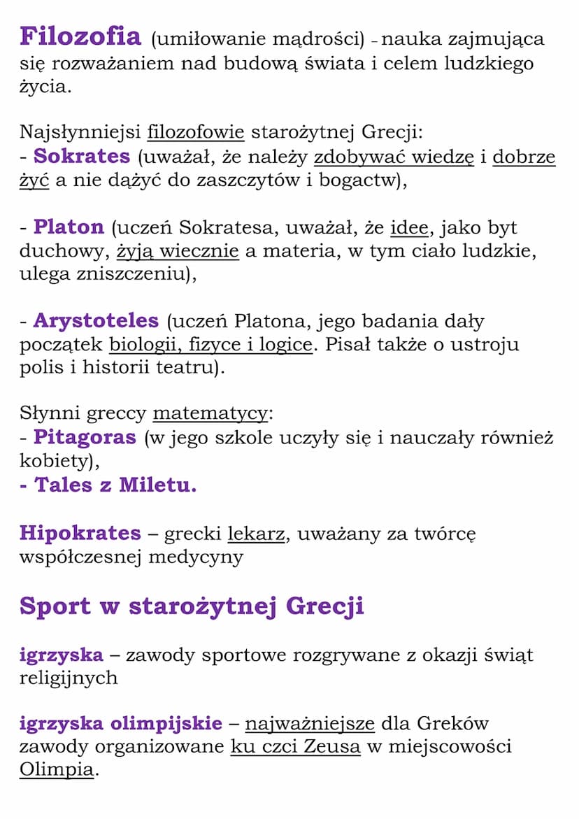 Starożytna
Grecja
Cały rozdział II
Kl 5, NE
Demokratyczne Ateny
VIII wiek p.n.e. – ukształtowanie się greckich miast-
państw
V wiek p.n.e. -