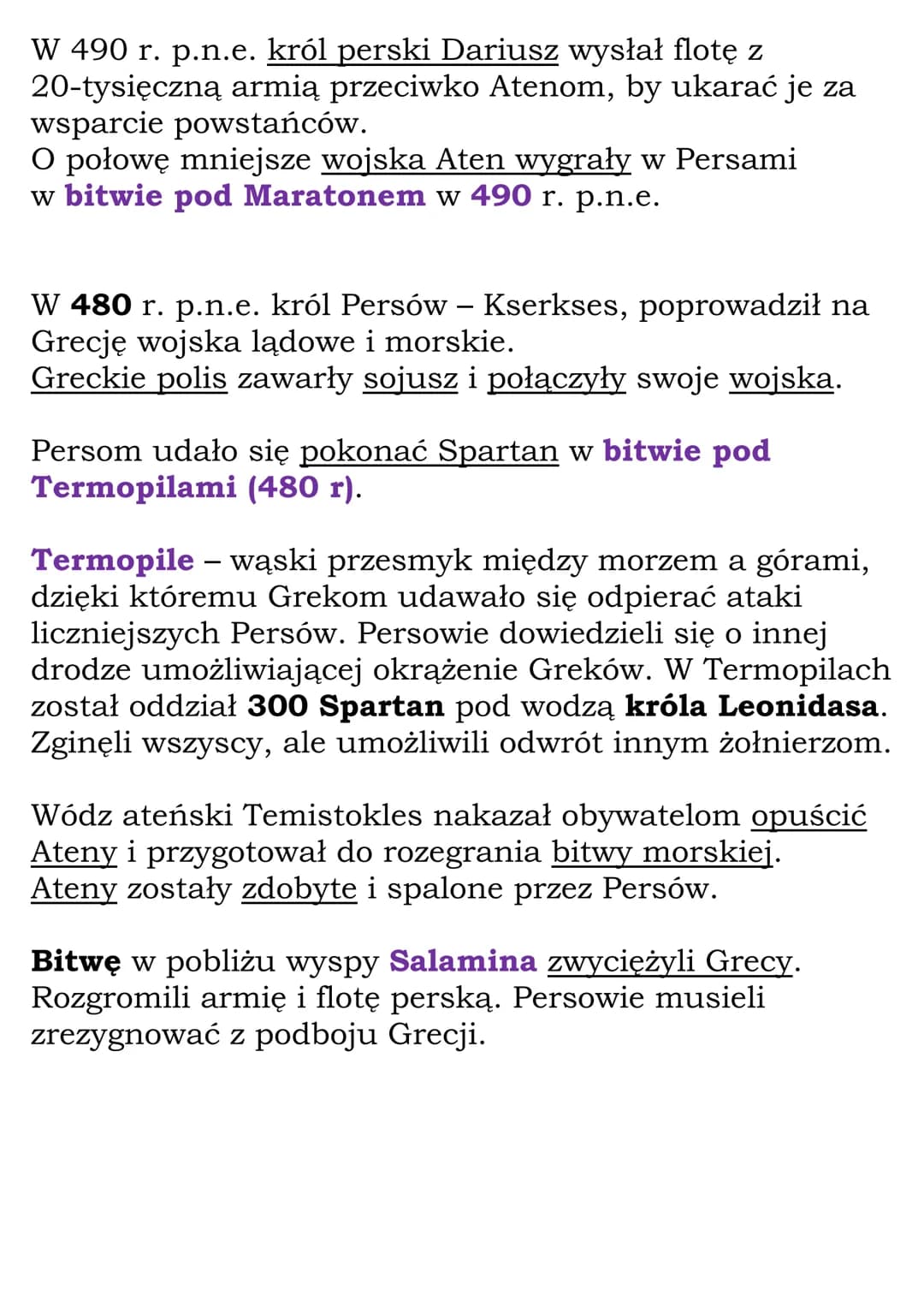 Starożytna
Grecja
Cały rozdział II
Kl 5, NE
Demokratyczne Ateny
VIII wiek p.n.e. – ukształtowanie się greckich miast-
państw
V wiek p.n.e. -