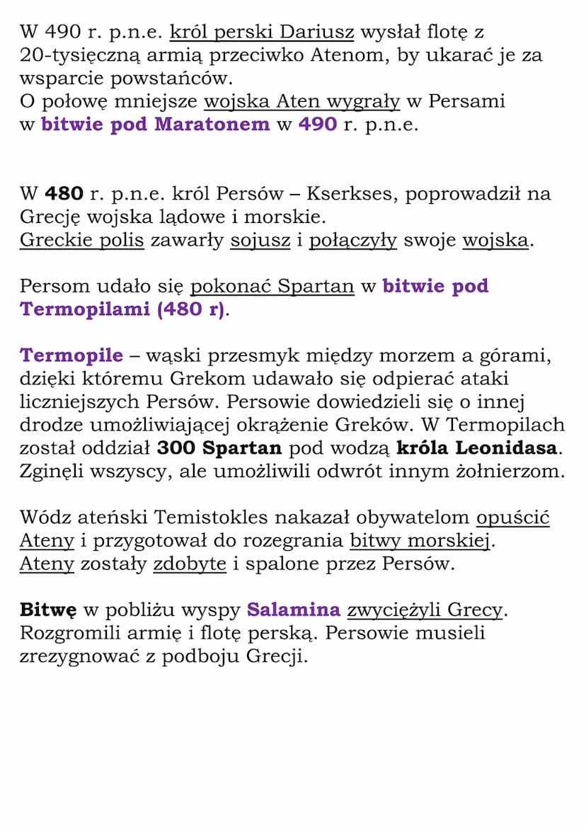 Starożytna
Grecja
Cały rozdział II
Kl 5, NE
Demokratyczne Ateny
VIII wiek p.n.e. – ukształtowanie się greckich miast-
państw
V wiek p.n.e. -