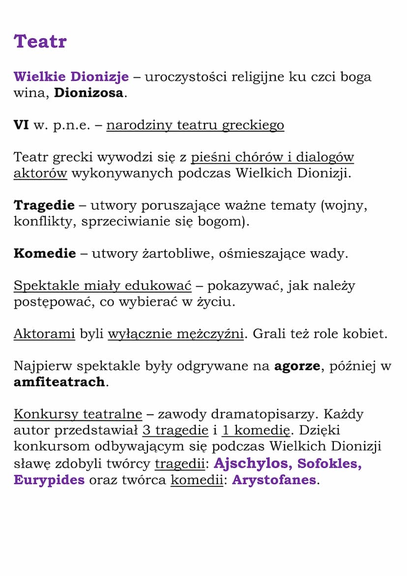 Starożytna
Grecja
Cały rozdział II
Kl 5, NE
Demokratyczne Ateny
VIII wiek p.n.e. – ukształtowanie się greckich miast-
państw
V wiek p.n.e. -