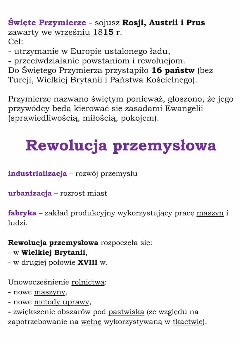 Europa po kongresie
wiedeńskim
R 1, kl 7, NE
Kongres wiedeński
Konsekwencje klęski Napoleona w bitwie pod Lipskiem
1813 r.:
- ostateczna prz
