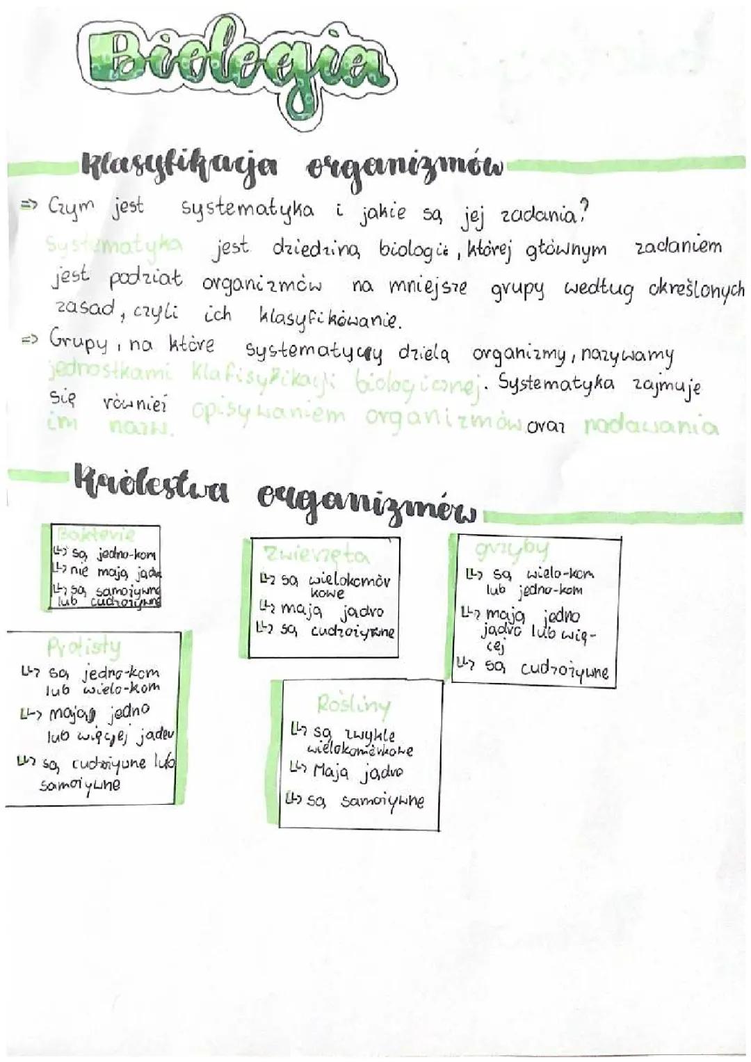 Biologia - Wprowadzenie do Wirusów i Bakterii