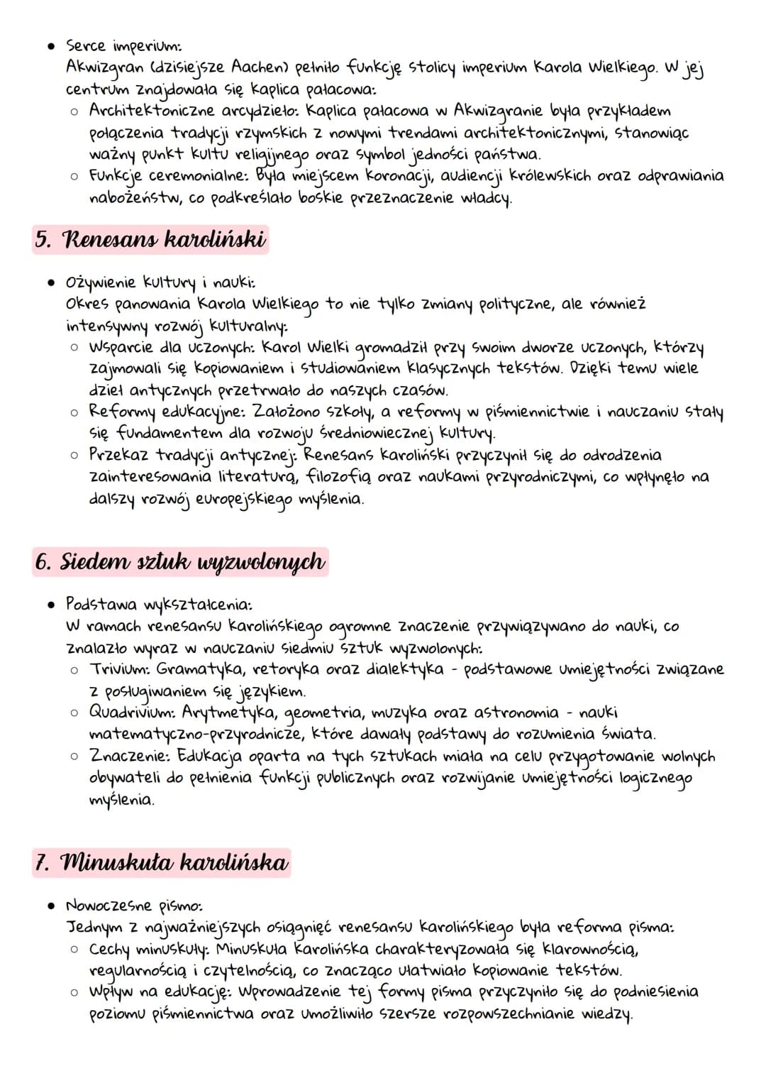 # Imperium Karola Wielkiego

1. Podboje Karola Wielkiego

* Ekspansja terytorialna:
Karol Wielki - zwany także "Ojcem Europy" - prowadził li