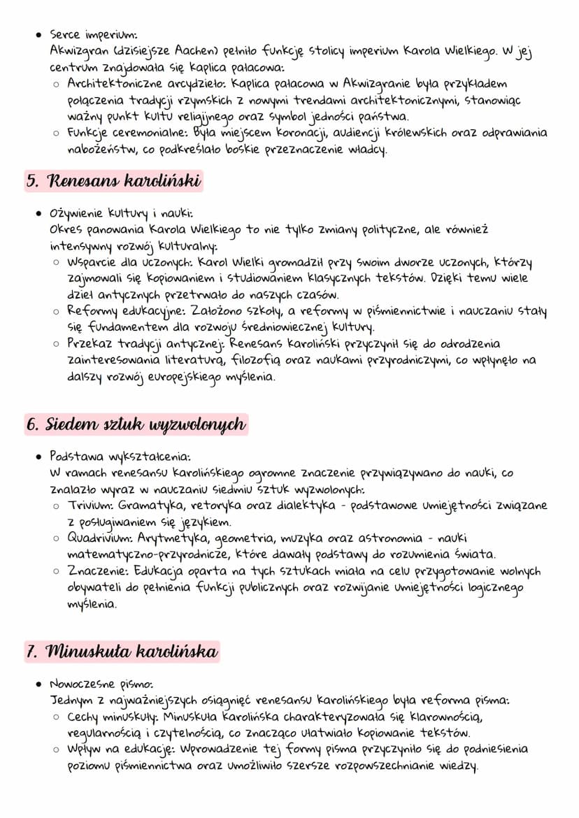 # Imperium Karola Wielkiego

1. Podboje Karola Wielkiego

* Ekspansja terytorialna:
Karol Wielki - zwany także "Ojcem Europy" - prowadził li