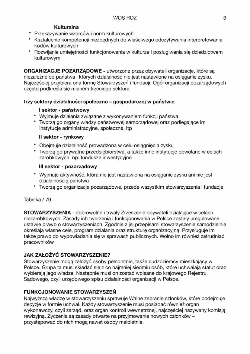 SPOŁECZEŃSTWO OBYWATELSKIE
WOS ROZ
▶
1
Temat 1
1. Jako zbiorowość, której członkowie w wielu różnorodnych
formach działają w przestrzeni pub