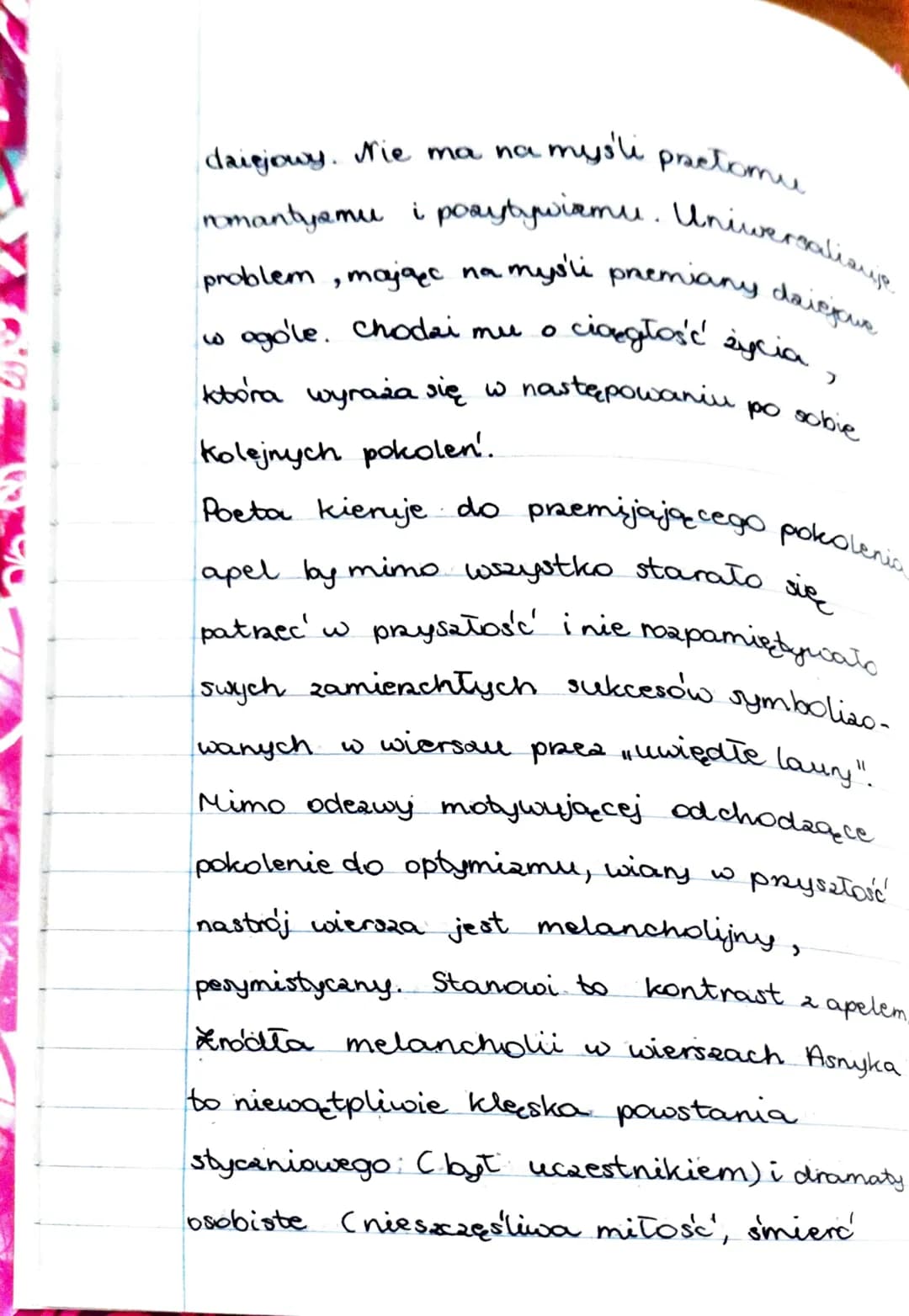 Daremne zale
Antynomie prelomu postyca
walka
jednostka
idealizm
mistycyam
praca
(A. Asnyk)
społeczeństwo
pragmatyam, utgletaryan.
scjentyam
