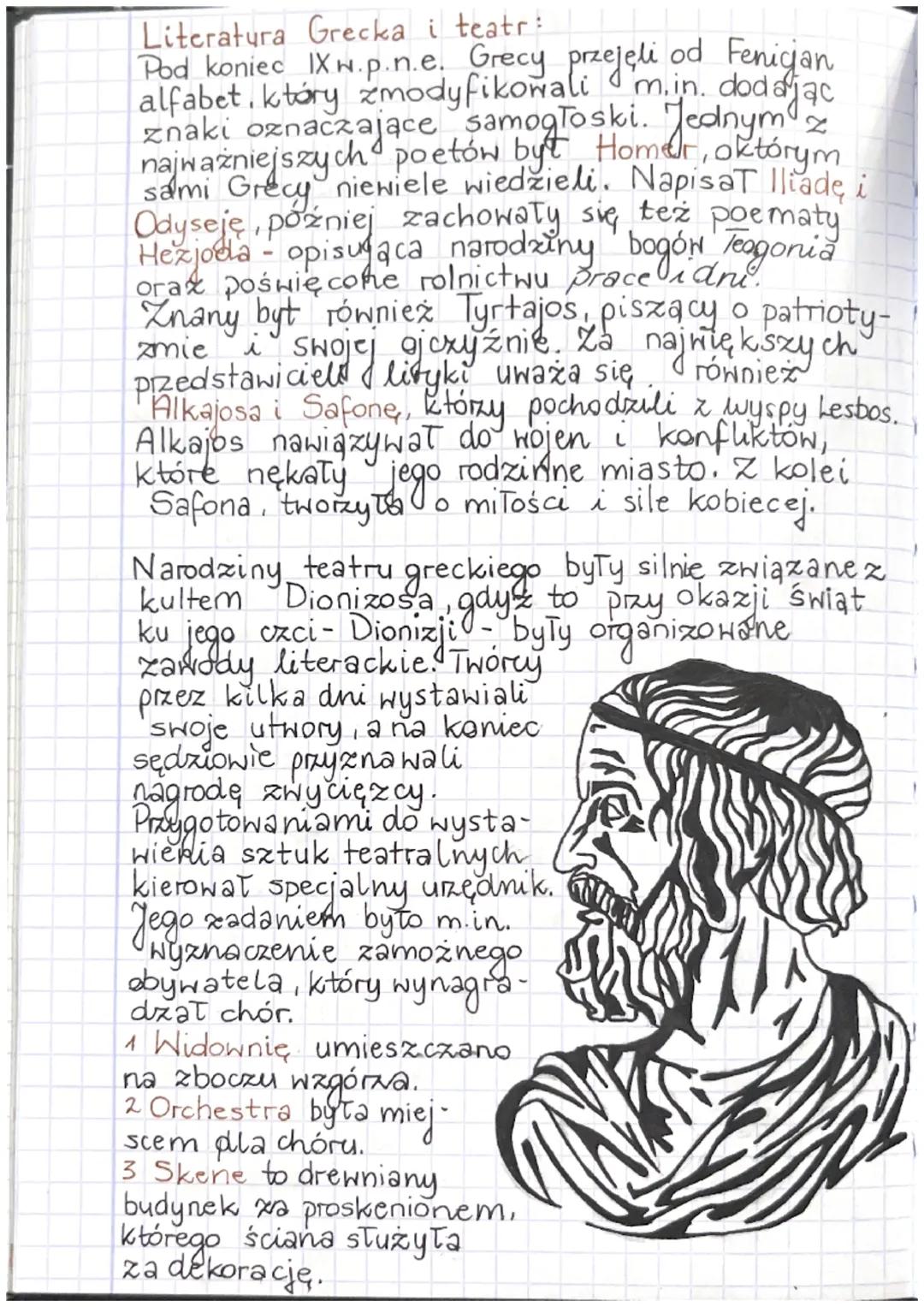 # Kultura Starożytnej Grecji.

Narodziny filozofii Greckiej:
Na przełomie VII i VIw.p.h.e. w miastach greckich
położonych na wybrzeżach Azji