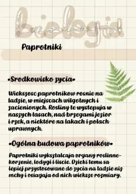 Know Biologia- paprotniki 🌿 thumbnail