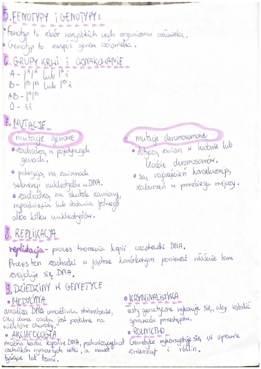 A. CECHY DZIEDZICZNE
• kolor oczu,
vysy twarzy,
wzrost,
sylwetka
2. NUKLEOTYD jest zbudowany
• deoksyrybozy,
9
G
0
genetyka
CECHY NIEDZIEDZI