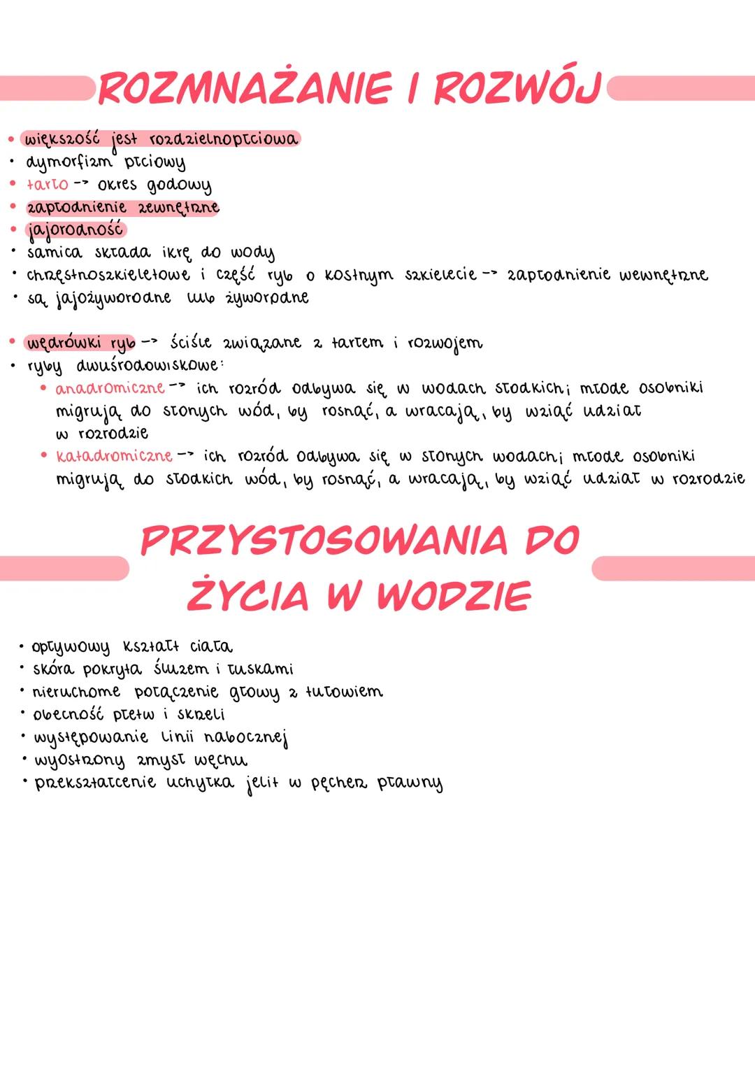 .
●
●
чуву
OGÓLNA BUDOWA
kształt ciała zależy od środowiska życia
.
u większości ciało jest bocznie spłaszczone o wrzecionowałym kształcie
t