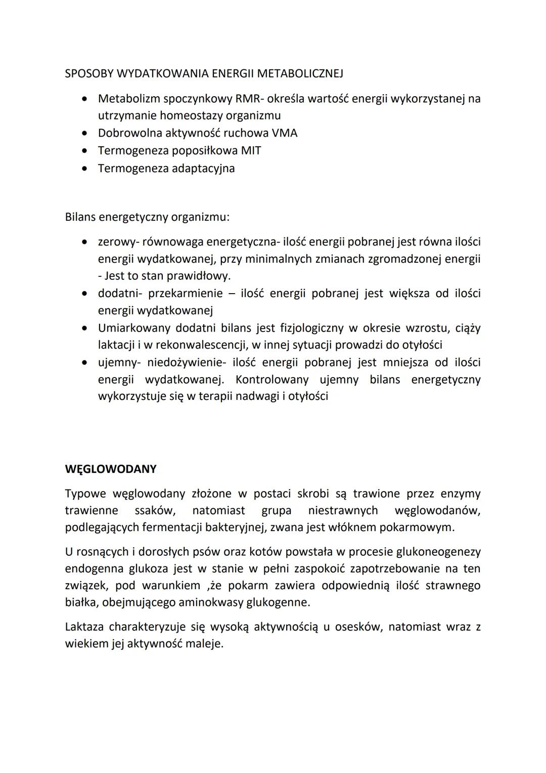 PODSTAWY ŻYWIENIA ZWIERZĄT
TOWARZYSZĄCYCH
Typ żywieniowy
Rodzaj posiłku
Objętość posiłków
PIES
●
Względny mięsożerca
Liczba posiłków w ciągu