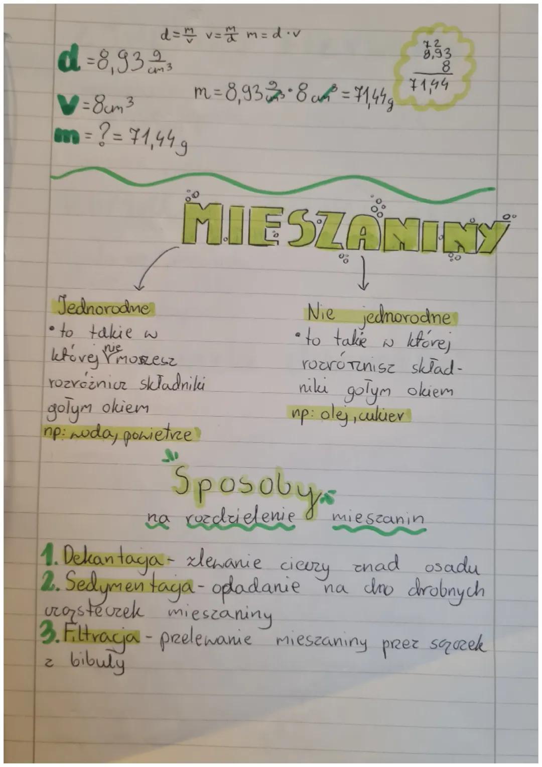 Chemia
1. Ciało fizyczne- np. puszka, dn't, kula śniegu.
2. Substancja-np. aluminium, miedź, wodă
WŁASNOŚCI
fizyczne
• barad
stan skupienia
