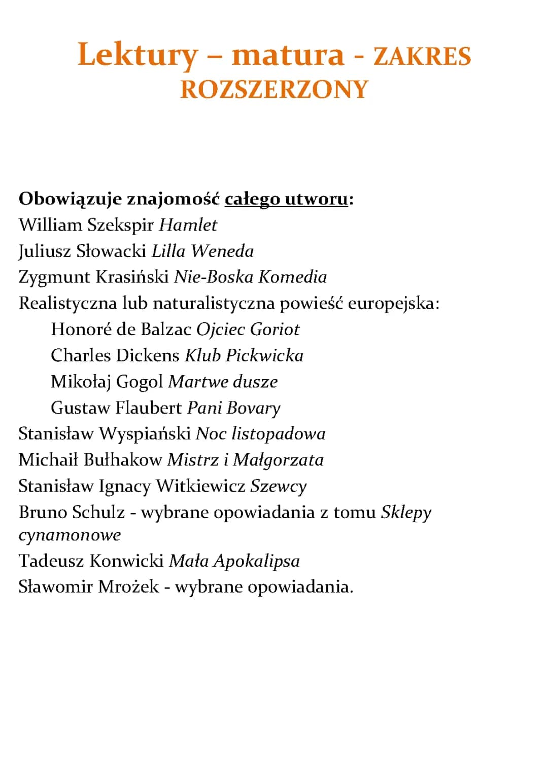 Lista Lektur Matura 2024 i 2025 - Jak Przygotować się do Egzaminu