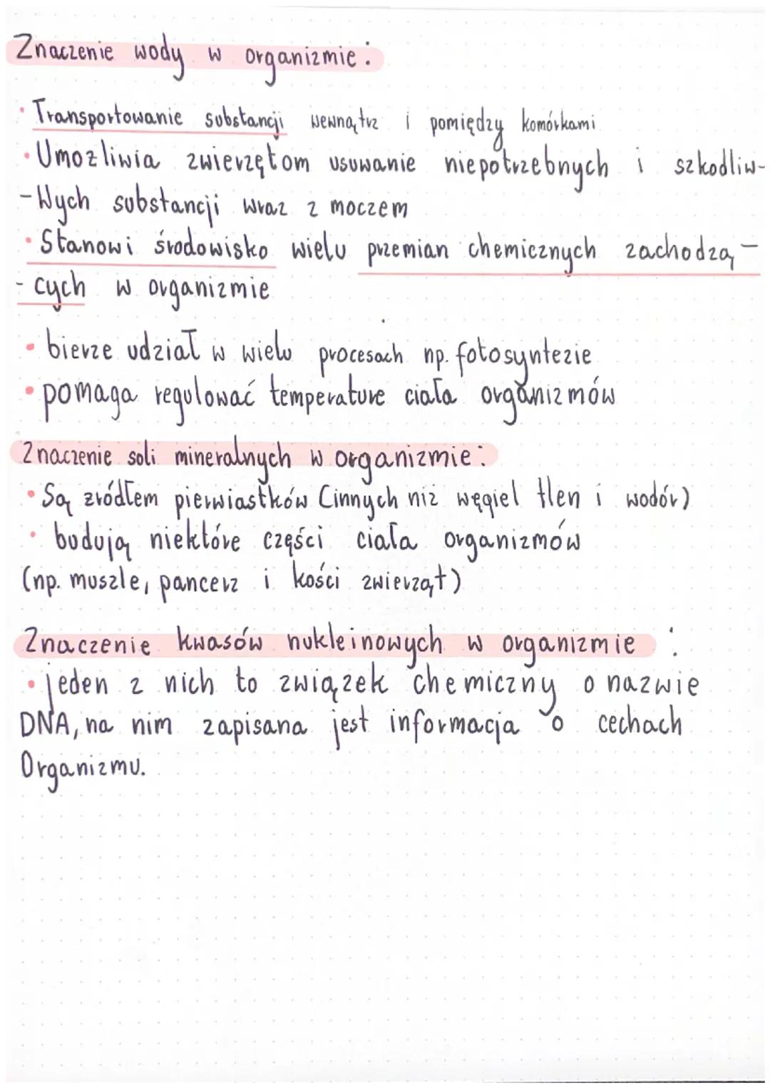 SKŁADNIKI CHEMICZNE ORGANIZMÓW

65%
WODA

18%
BIAŁKA

10% ŁUSZCZE
2% KWASY NUKLEINOWE I INNE
4% SOLE MINERALNE ZWIAZKI

1/
CUKRY

Wszystkie 