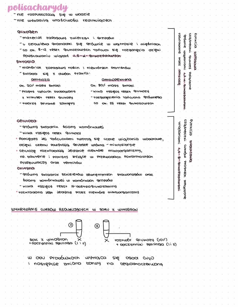 monosacharydy
- zawierają od 3 do 8 atomów węgia
Kazay ma kilka grup -OH i jedną grupę karbonylową: - CHO (aldozy) lub -CO- (Ketozy)
H
H-C-O