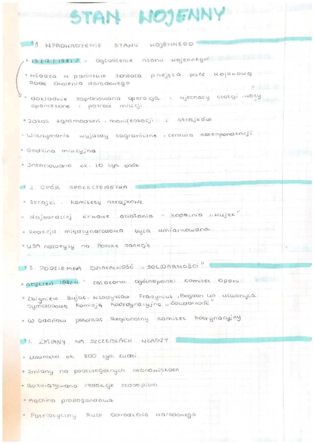 Historia stanu wojennego w Polsce