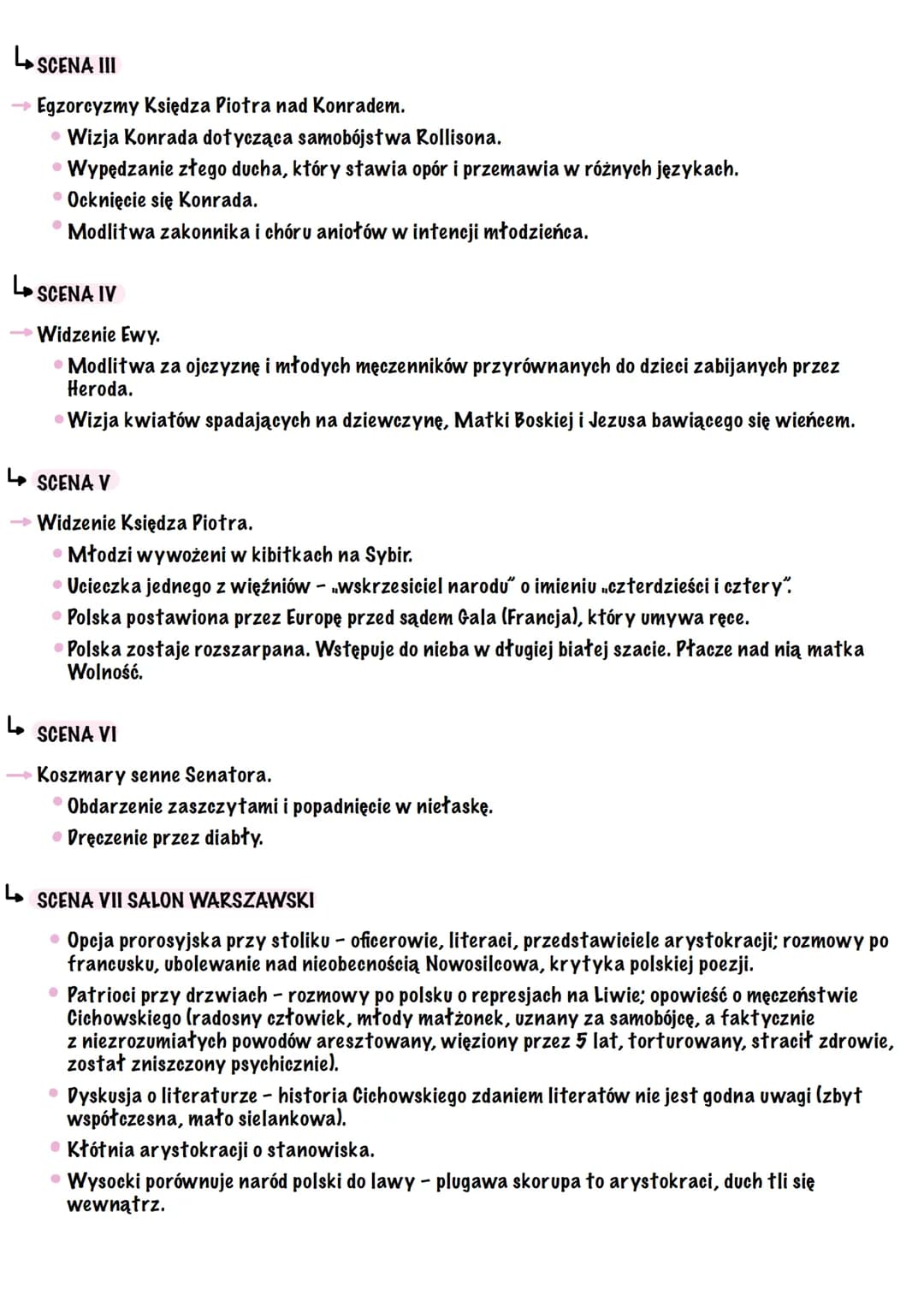 Ustęp
↳Droga do Rosji
• Podróż zimą przez niezaludnioną, dziką Rosję – opis lodowej pustyni, silnych i odpornych ludzi,
ale z uśpioną duszą.