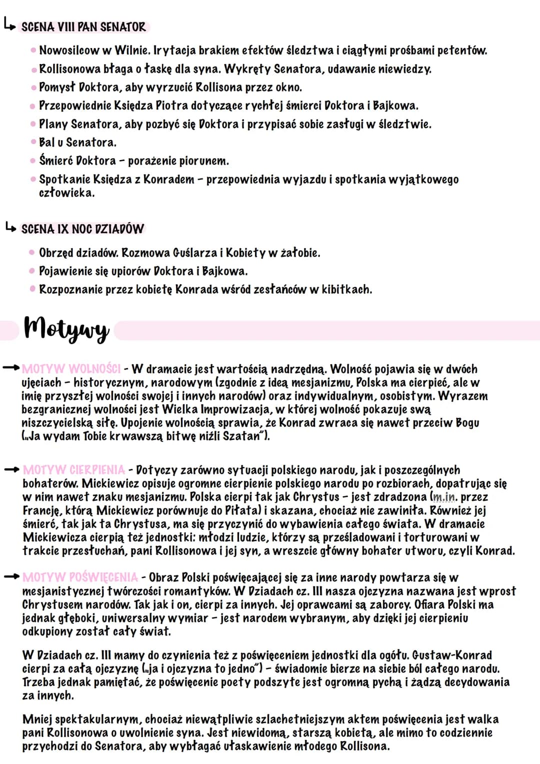 Ustęp
↳Droga do Rosji
• Podróż zimą przez niezaludnioną, dziką Rosję – opis lodowej pustyni, silnych i odpornych ludzi,
ale z uśpioną duszą.