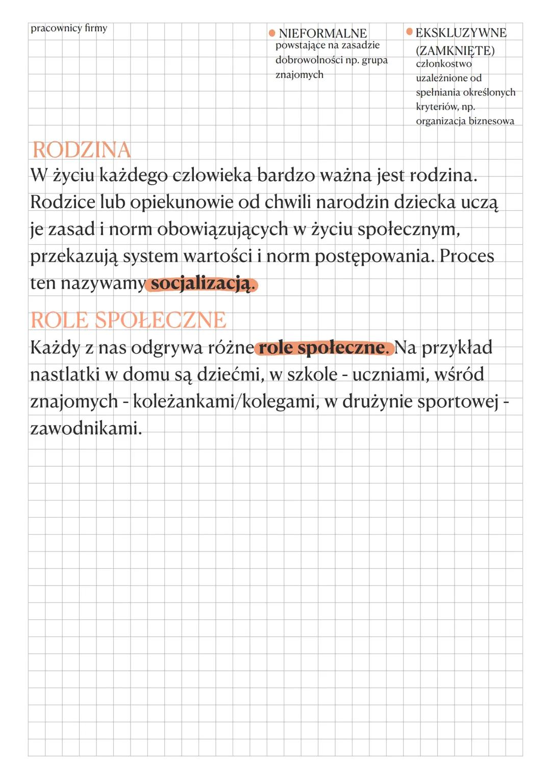 Człowiek i grupy społeczne
CZŁOWIEK JAKO ISTOTA SPOŁECZNA
Od pierwszych godzin życia jesteśmy związani ze swoimi
rodzinami. W kolejnych lata