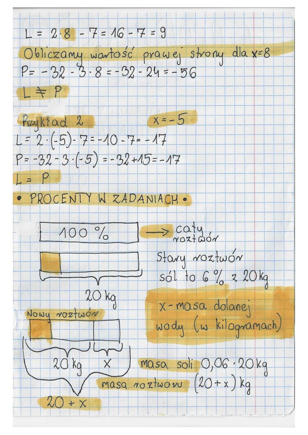 --- OCR Start ---
RONNANIA
ΜΑΤΕΜΑΤΥΚΑ
KLASA 7
• RODZAJE RÓWNAN.
RÓWNANIA:
Oznaczone:
- Ma TYLKO
JEDNO ROZWIĄZANIE
Tazsamamościowe:
ma niesko