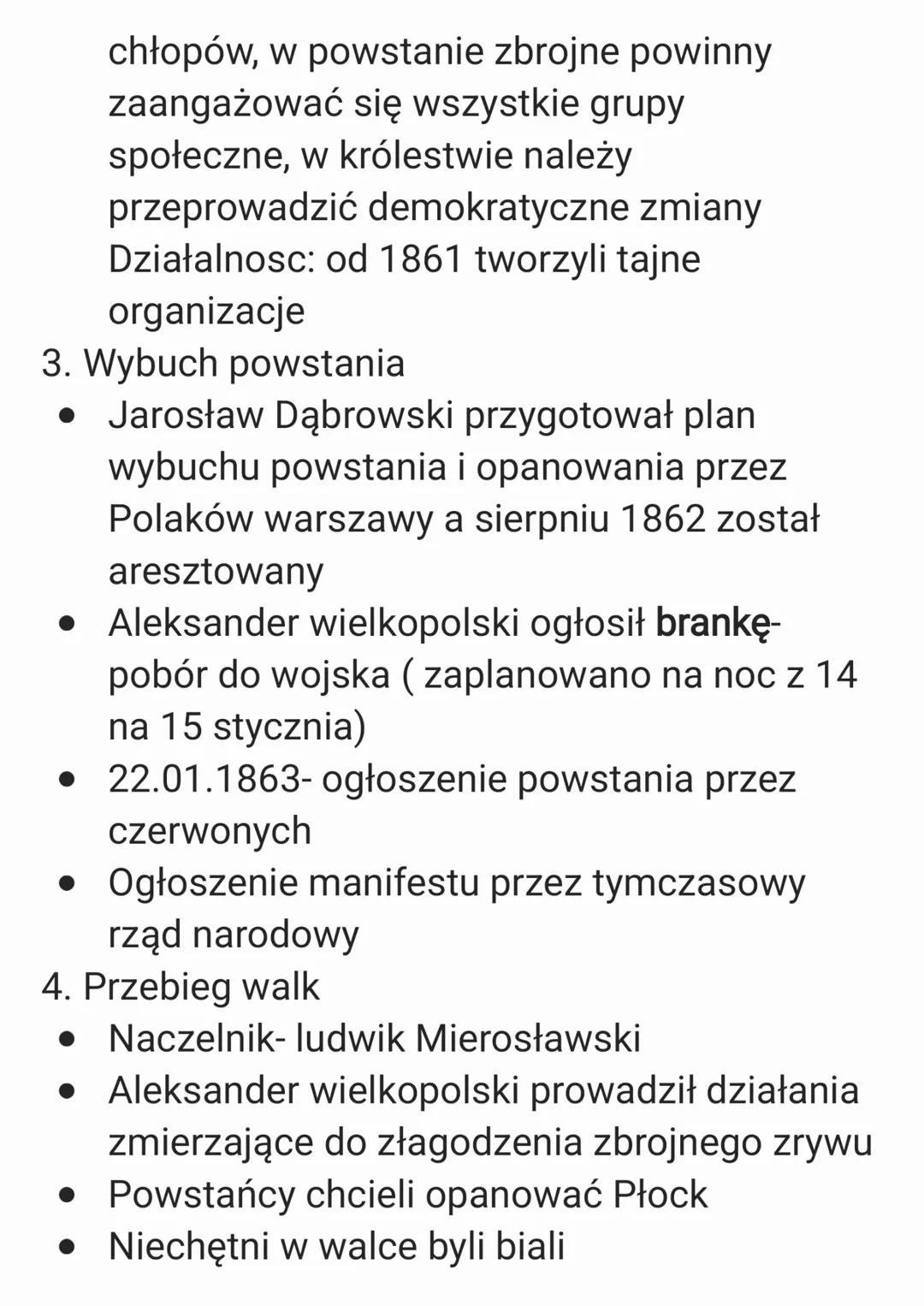 1 geneza powstania styczmiowego
• Klęska Rosji w wojnie krymskiej przyczyniła
się się złagodzenia polityki caratu tzw odwilż
posewastopolską