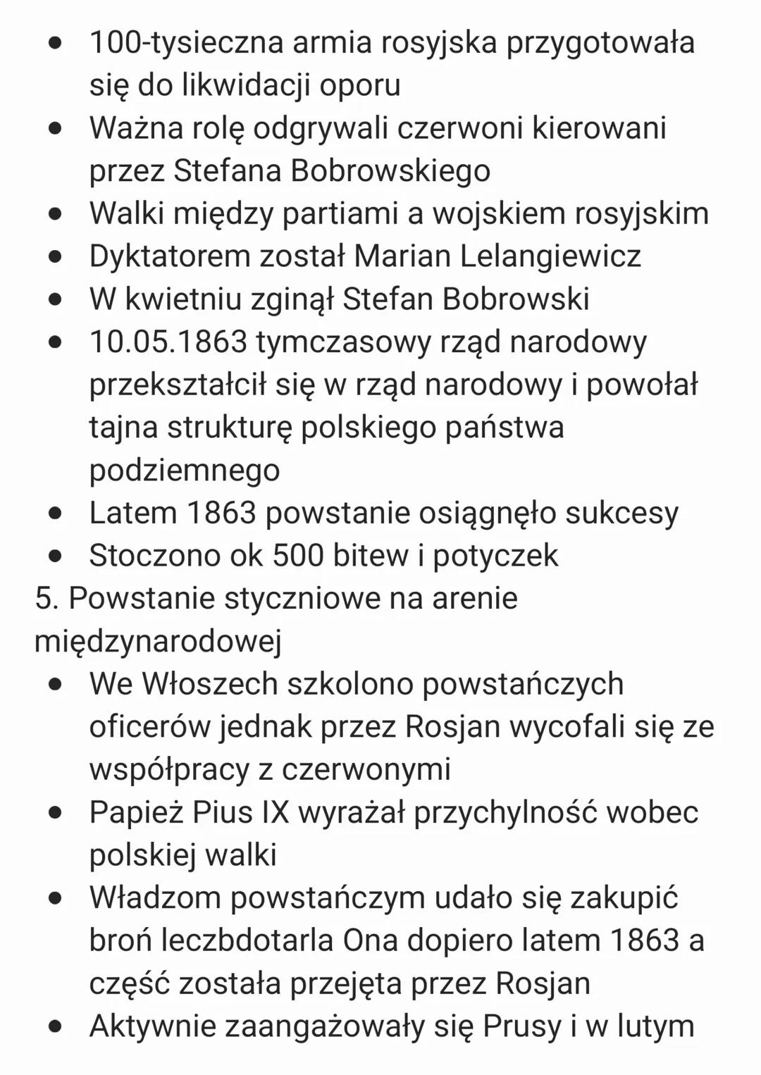 1 geneza powstania styczmiowego
• Klęska Rosji w wojnie krymskiej przyczyniła
się się złagodzenia polityki caratu tzw odwilż
posewastopolską