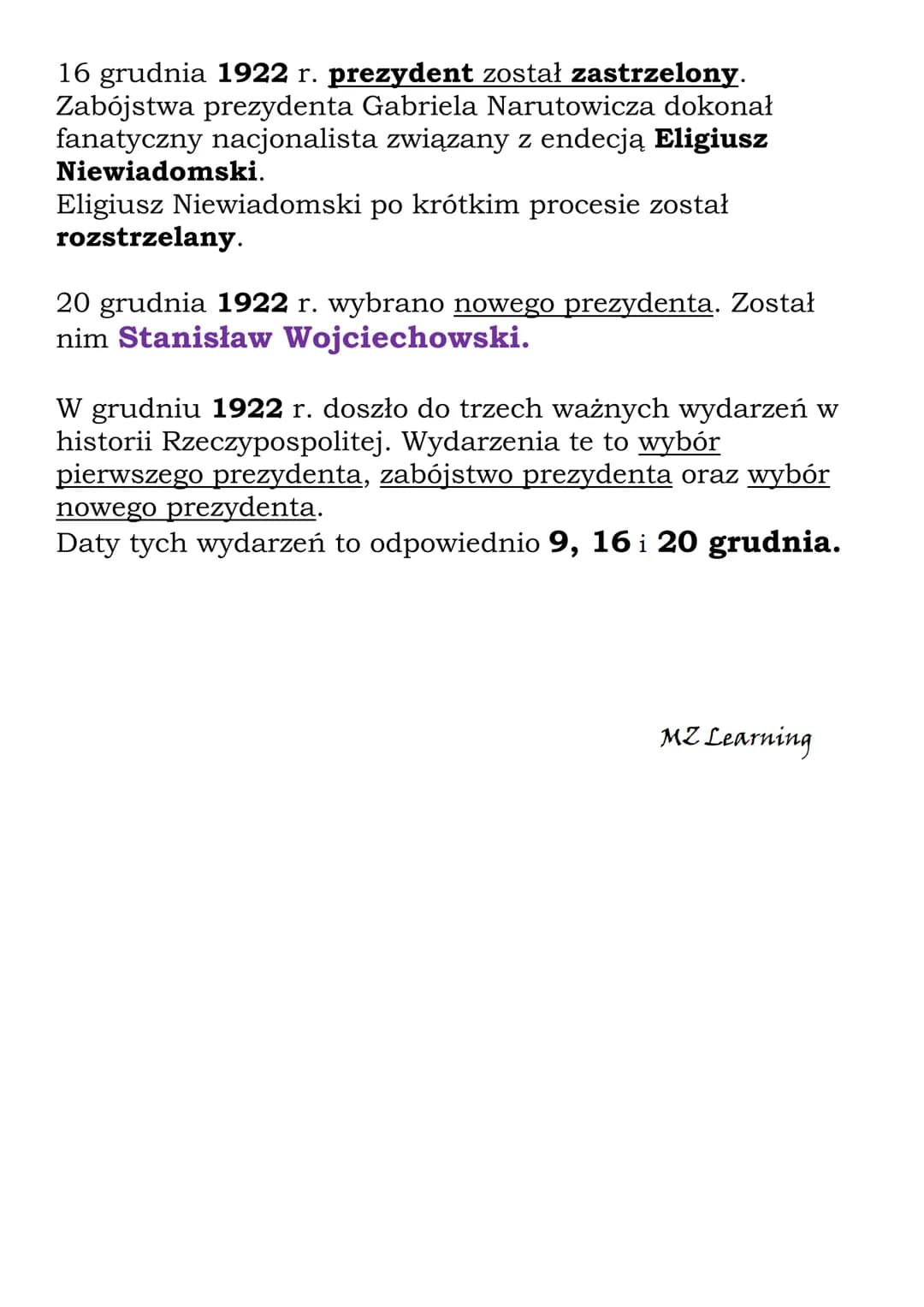 Rządy parlamentarne. II RP.
20 lutego 1919 r. uchwalono tzw. małą konstytucję.
Zgodnie z małą konstytucją:
władza wykonawcza należała do Nac