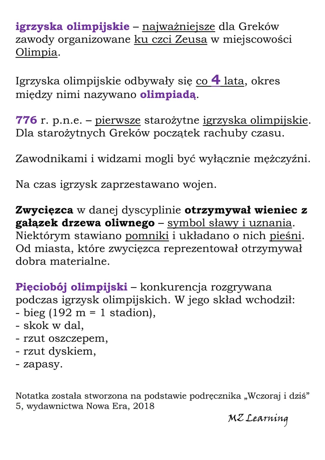 Kultura Starożytnej Grecji
Mimo życia w wielu oddzielonych od siebie polis, Grecy
stworzyli wspólną kulturę dzięki podobieństwu:
- obyczajów