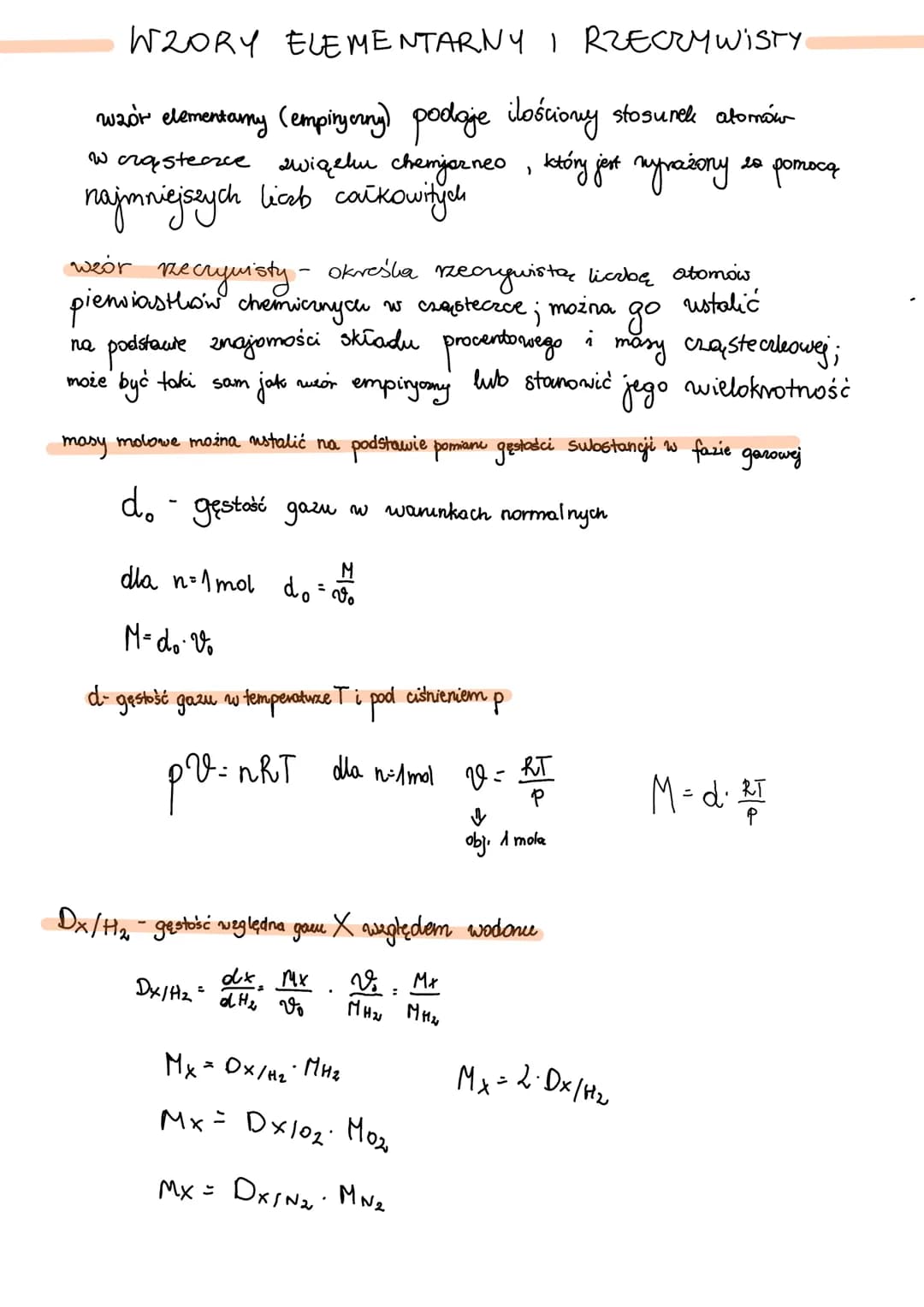 Stechiometria
1. MOL I MASA MOLOWA SUBSTANCJI
mol- jednostka liczności materii; zawiera
6,02 1023 obiektów elementarnych, czyli atomów,
cząs