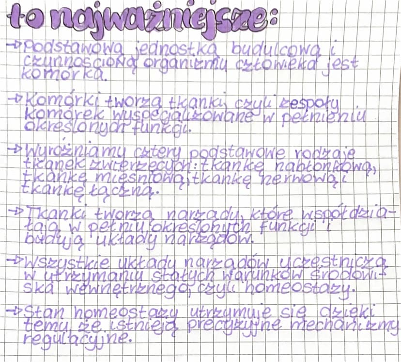 
<p>DZIAŁ I</p>
<h2 id="tematorganizmczowiekajakofunkcjonalnacao">Temat Organizm człowieka jako funkcjonalna całość</h2>
<p>HIERARCHICZNA BU