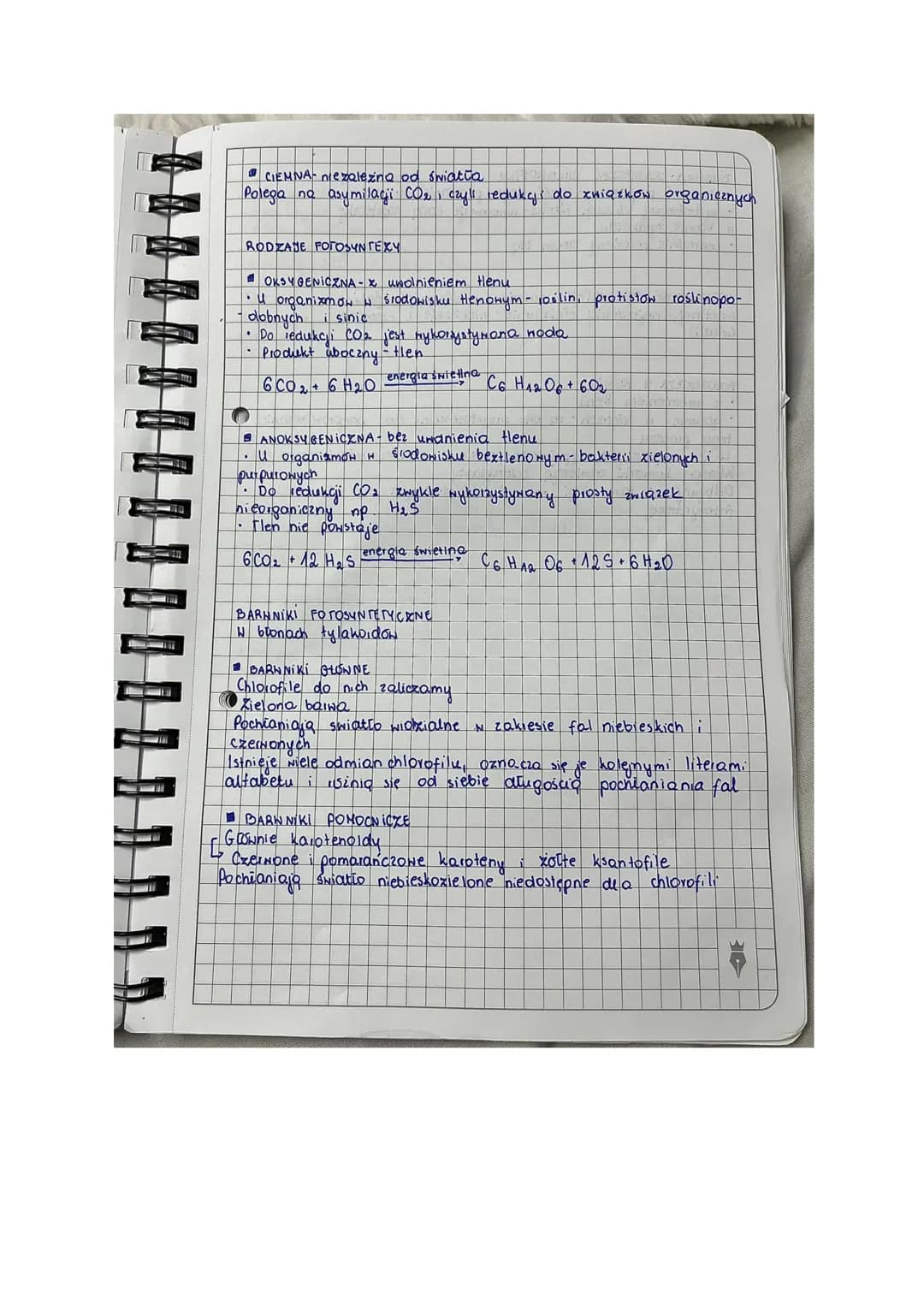 T Fotosyntexa
lekga
AUTOTROFIXM
[Rodzaj odzywiania się organizmow
Samodzielne wytwarzanie ZNIAZKON ORGANICZNYCH Z prostych
ZNIAZKON NIEORGAN