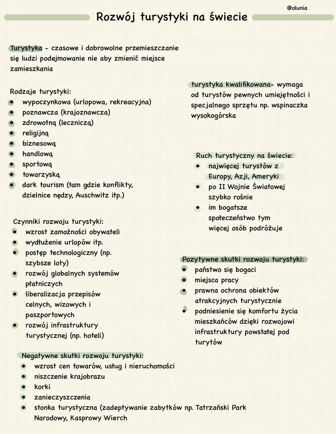 Rozwój turystyki na świecie
Turystyka - czasowe i dobrowolne przemieszczanie
się ludzi podejmowanie nie aby zmienić miejsce
zamieszkania
Rod
